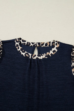 Ayra Patchwork Short Sleeve Top