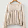 Veda Sleeve Knit top Long Sleeve Top