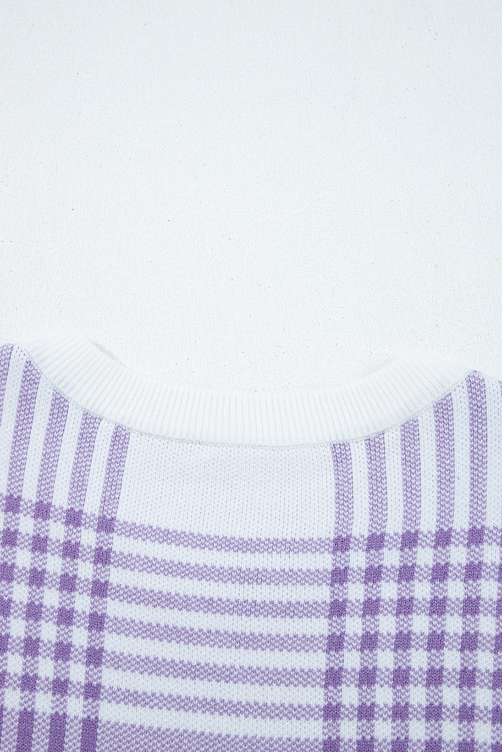Giuliana Ribbed Trim Loose Sweater