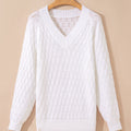 Emma Ribbed Edge Loose Sweater