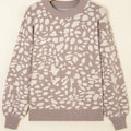 Avery Trim Drop Shoulder Sweater
