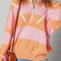 Claire Half Zip Oversize Sweater