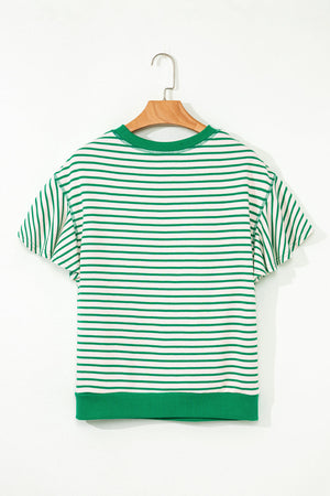 Sol Ruffle Short Sleeve Top