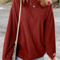 Araceli Ribbed Corduroy Oversized Sweatshirt