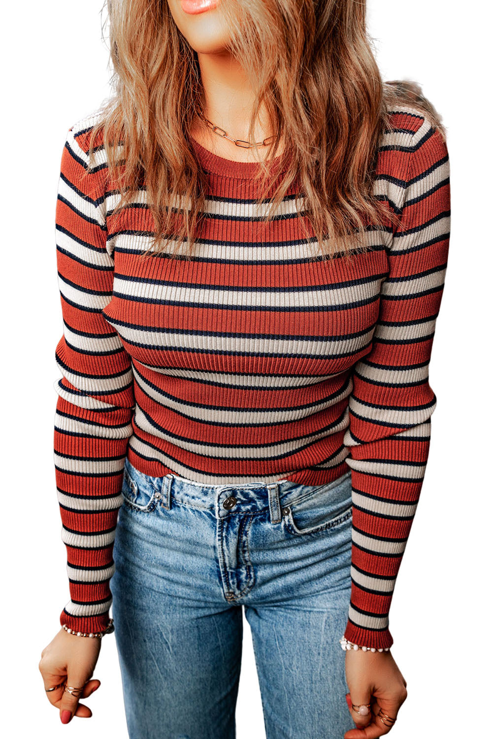 Martha Knit Slim Fit Top