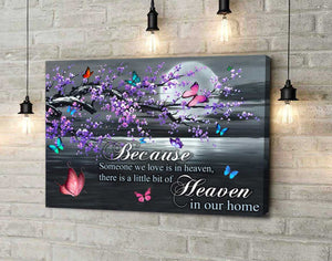 Heaven In Our Home Canvas Wall Art Home Decor