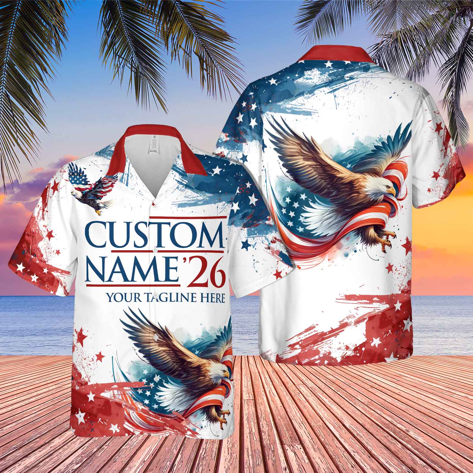 Custom Name Hawaiian Shirt | Personalized Hawaiian Shirt | Unisex 3D Hawaiian Shirt C1161 - GOP