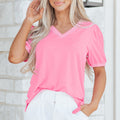 Lilah Short Puff Sleeve Blouse