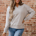 Kaylee aztec Embroidered Western Sweatshirt