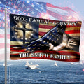 Custom Family Name 250 Years of Blessing 1776 - 2026 Banner House Flag HA75 920378