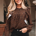 Collins Ruffled Puff Sleeve Blouse