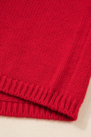 Addison Backless Bubble Sleeve Sweater