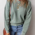 Halo Knit Drop Shoulder Top