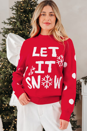 Tiffany Christmas Holiday Loose Sweater