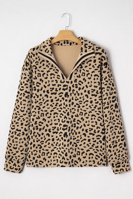 Tru Polo Collar Pullover Top