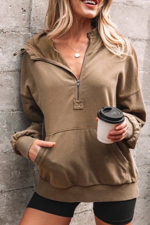 Solana Mineral Wash Baggy Hoodie