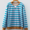 Madiena Trim Drop Shoulder Sweatshirt