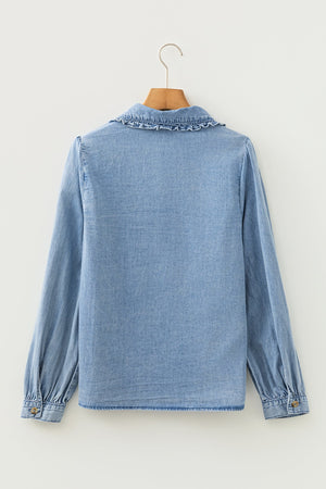 Antonella Pan Collar Western Shirt