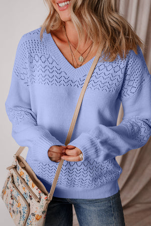 Avery Detail Drop Shoulder Sweater