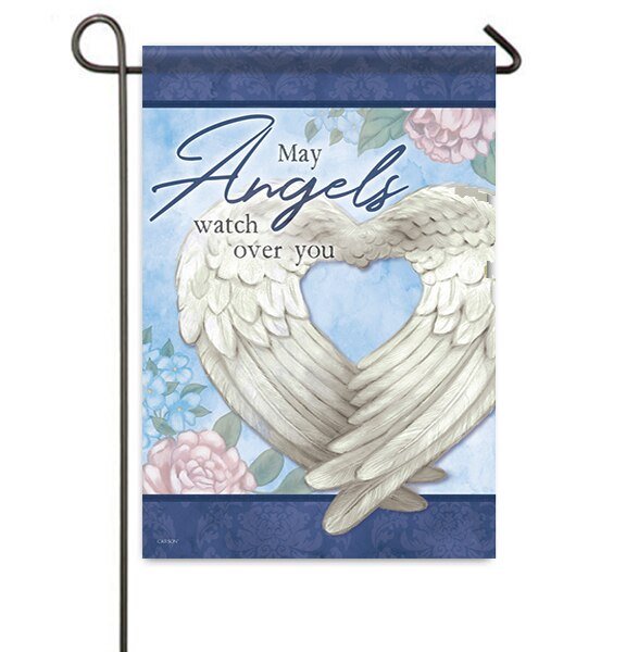 Angels Watch Over You Memorial Garden Flag