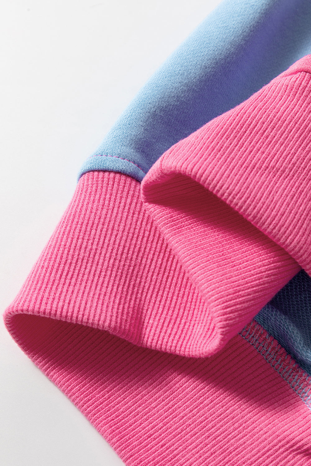 Isabella Patchwork Drop Shoulder Sweatshirt