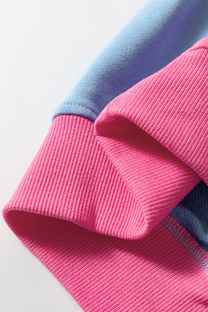 Isabella Patchwork Drop Shoulder Sweatshirt