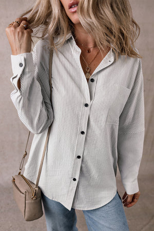 Zazita Tab Sleeve Long Shirt