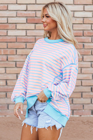 Yareli Trim High Low Pullover
