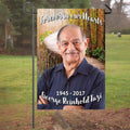Bridge Passageway Personalized Memorial Garden Flag