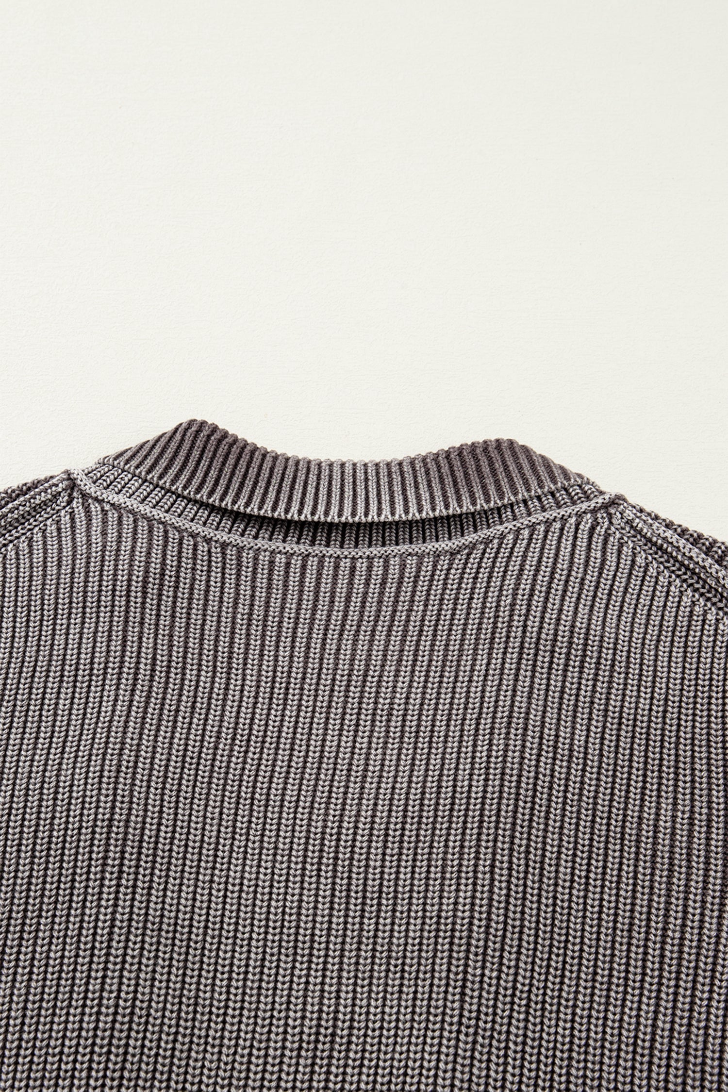 Sunny Patchwork Knit Open Sweater