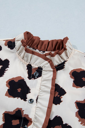 Mariana Ruffle Sleeve Summer Blouse