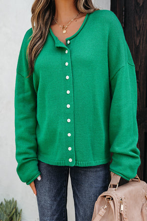 Evatyn Knit Drop Shoulder Sweater
