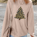 Milazia Tree Graphic Corded Sweatshirt