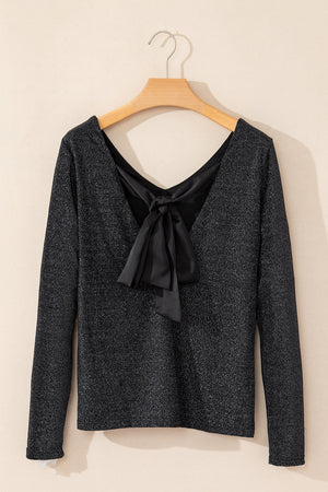 Ellianna Bowknot Open Back Top