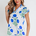 Raegan Detail Short Sleeve Blouse