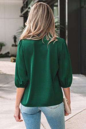 Gwendolyn 3 4 Sleeve Blouse