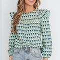Amalia Long Sleeve Blouse Long Sleeve Top