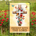 Cross Garden or Cemetery Flag