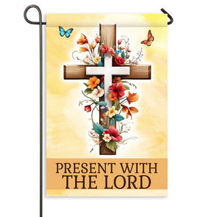 Cross Garden or Cemetery Flag