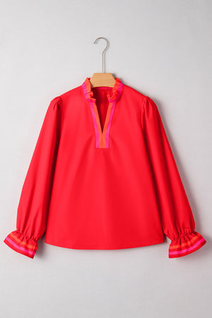 Celine Long Sleeve Blouse Long Sleeve Top