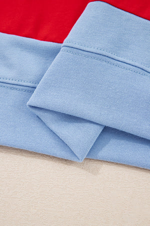 Simone Flag Vintage Oversized Pullover
