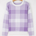 Giuliana Ribbed Trim Loose Sweater