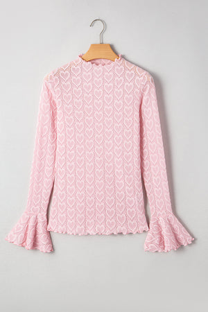 Emily Sleeve Mock Fitted Top