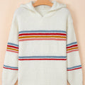 Lumikara accent Hooded Popcorn Sweater
