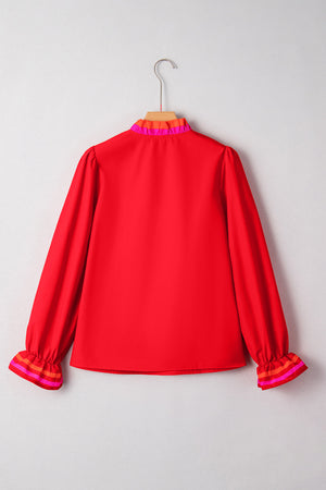 Celine Long Sleeve Blouse Long Sleeve Top