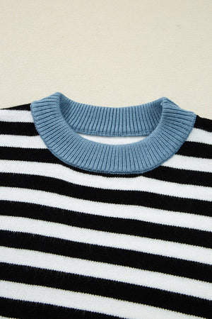 Julieta Colorblock Sleeve Chic Sweater