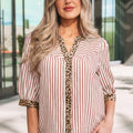 Bianca Down Half Sleeve Shirt