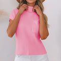 Calliope Knit Short Sleeve Sweater