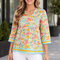 Adley Puff Sleeve Babydoll Blouse