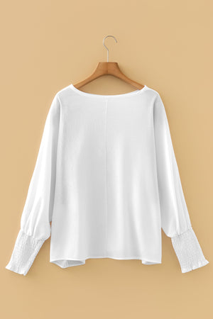 Gwen Sleeve Dolman Blouse Long Sleeve Top